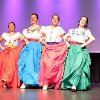 Mexikanische Tanzgruppe